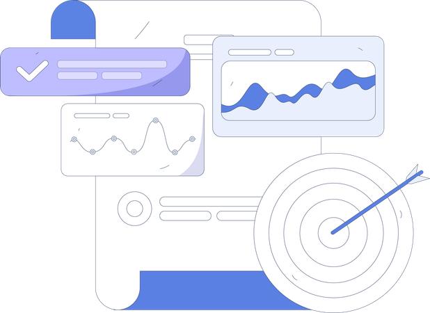 Strategie di crescita aziendale  Illustration