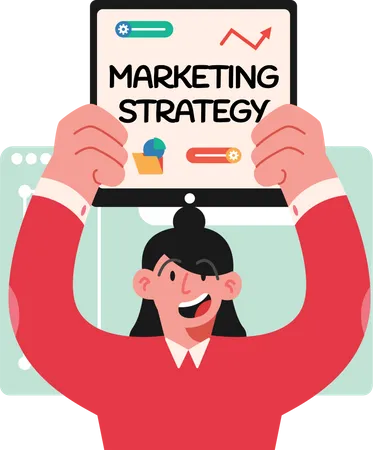 Stratégie de marketing  Illustration