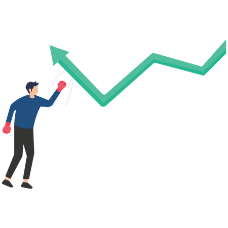 Strategien, um die Börse zu schlagen  Illustration