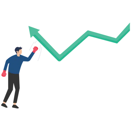 Strategien, um die Börse zu schlagen  Illustration