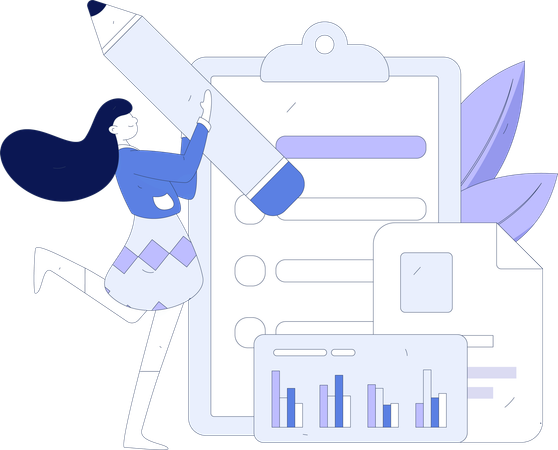 Strategische Planung  Illustration