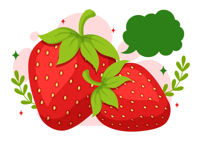 Strawberry Day  Illustration