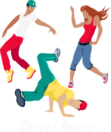 Street Dance  Illustration