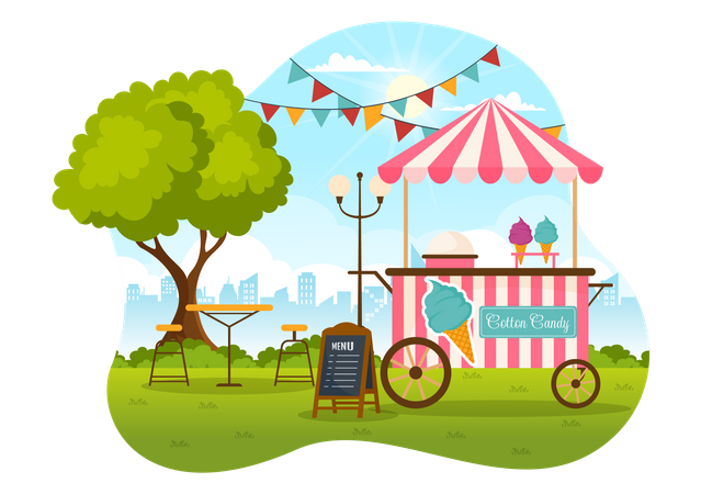 Street Food Festival  Illustration