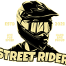 street rider illustration svg