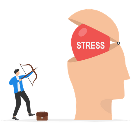 Stress management  Illustration