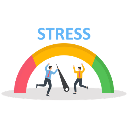 Stress Reduction  Illustration