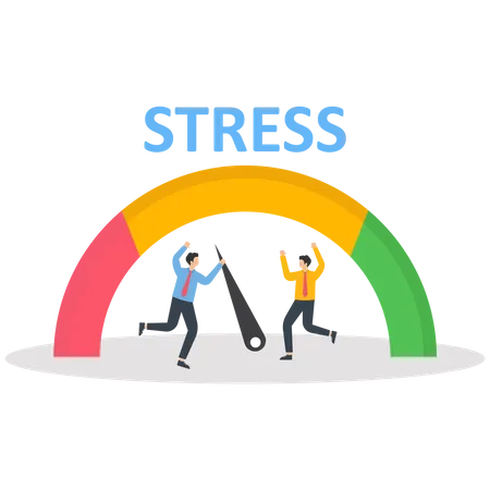 Stress Reduction  Illustration