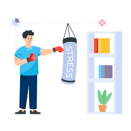 Stress Release  Illustration