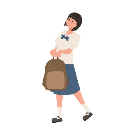 Stress scolaire  Illustration