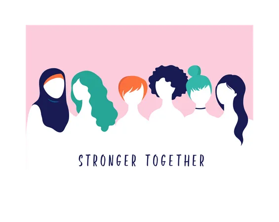 Stronger Together Illustration
