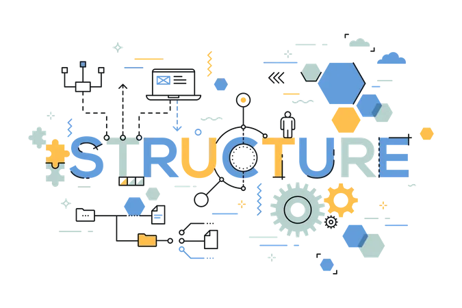 Structural organization Illustration