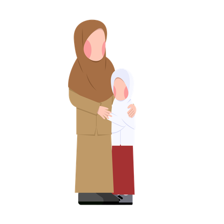 Student calls parent in meeting  Illustration