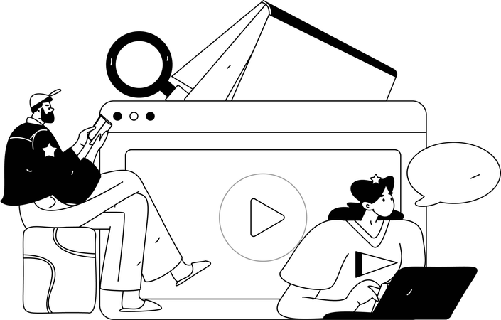 Student learns Maths from class teacher  Illustration