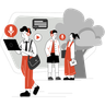 illustration for smart student