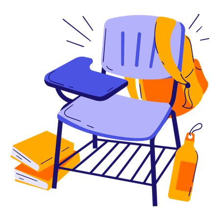 Study Chair  Illustration