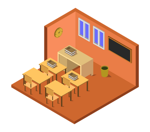 Study room  Illustration