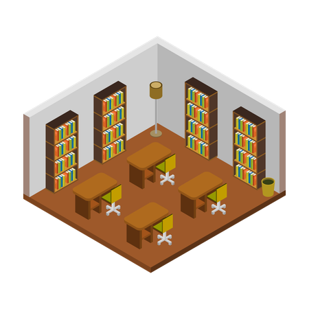 Study room  Illustration