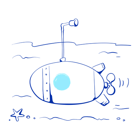 Submarine  Illustration