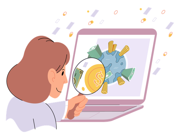 Success in global finance hinges on savvy investment strategies and technological prowess  Illustration