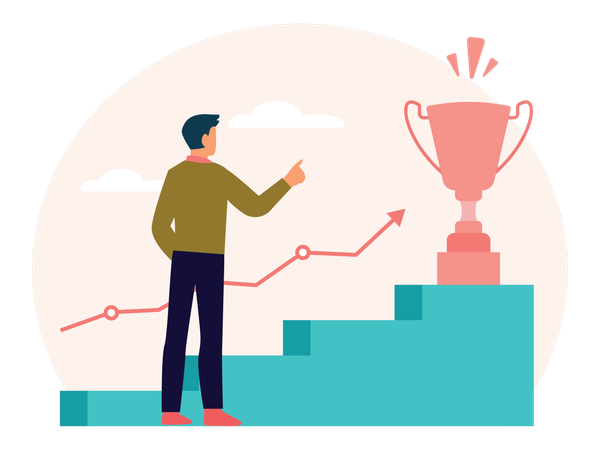 Successful Business woman  Illustration