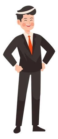Successful businessman  Illustration
