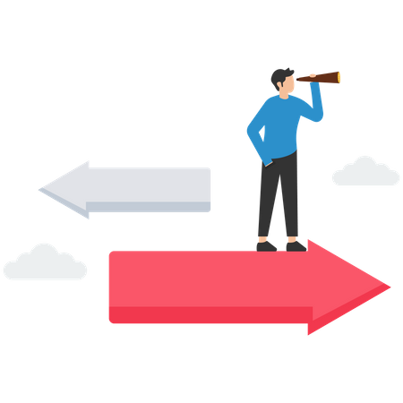 Auf der Suche nach Möglichkeiten  Illustration