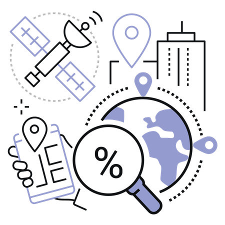 Suivi GPS  Illustration