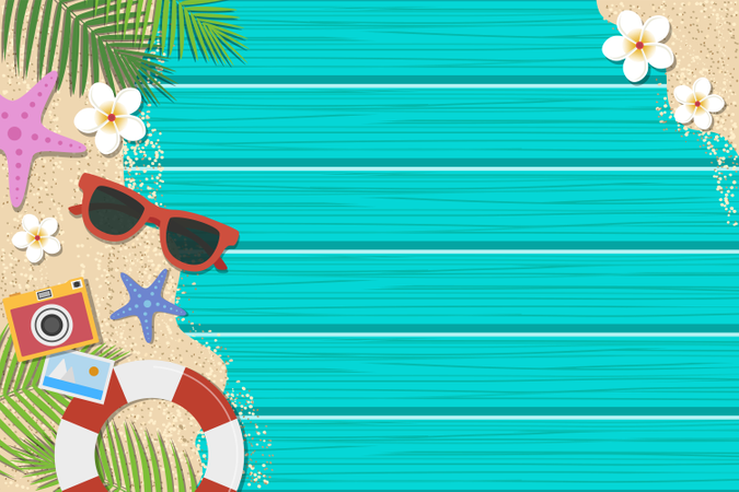 Download Premium Summer background Illustration download in PNG ...