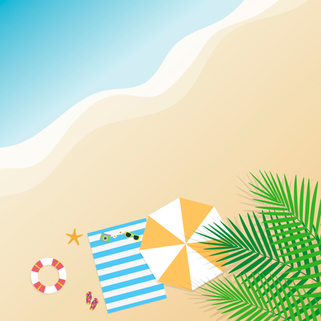 Summer background  Illustration