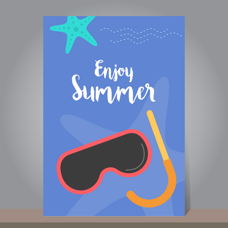 Summer Sale Banner Illustration