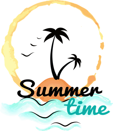 Summer time  Illustration