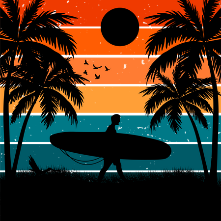 Summer Time  Illustration