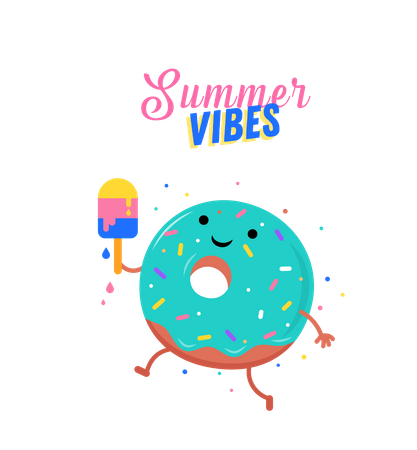 Summer vibes Illustration