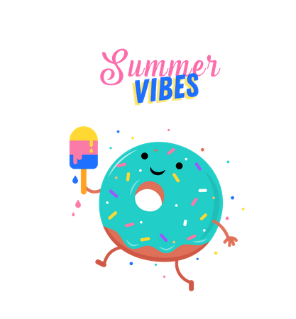 Summer vibes  Illustration