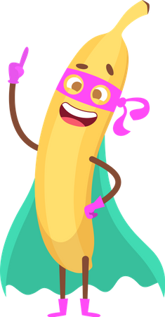 Super banana  Illustration