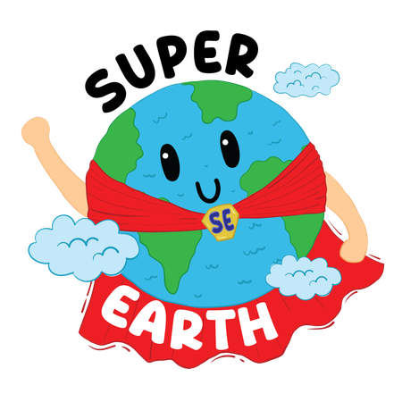 Super Earth The Planet's Defender  Illustration