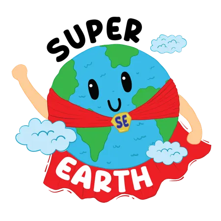 Super Earth The Planet's Defender  Illustration