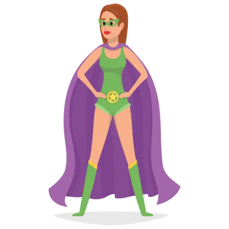 Super Girl  Illustration