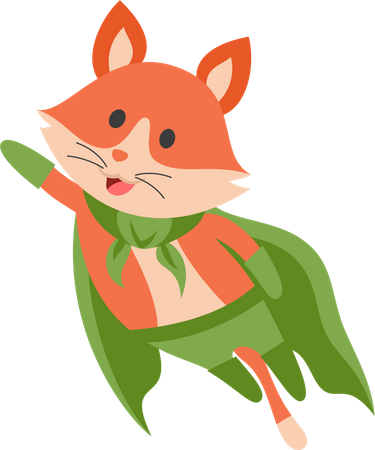 Super gato  Ilustración