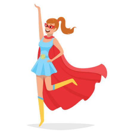 Super girl Illustration