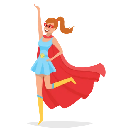 Super girl Illustration
