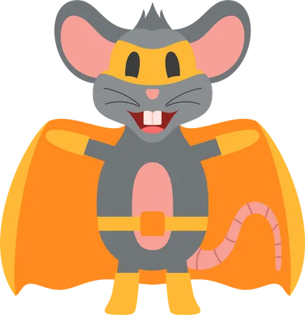 Super Mouse  Illustration