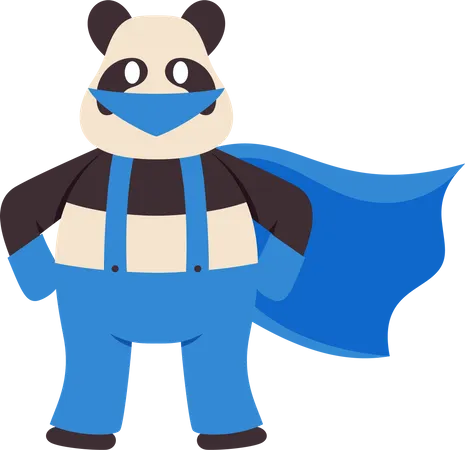 Super Panda  Illustration