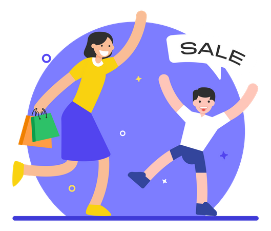 Super Sale  Illustration