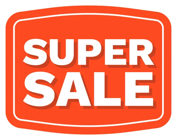 Super sale  Illustration