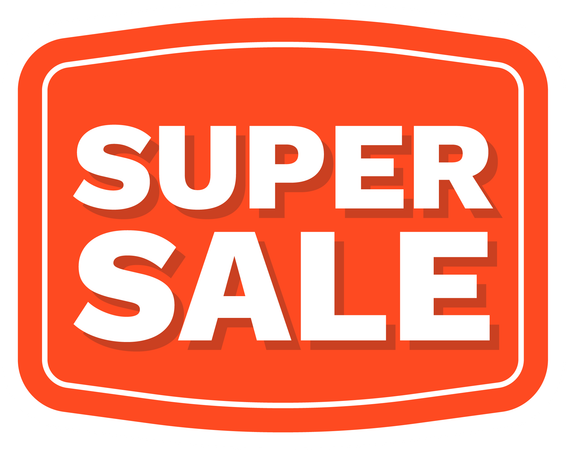 Super Sale  Illustration
