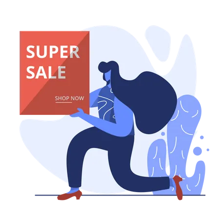 Super Sparangebot  Illustration