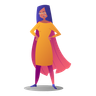 super woman illustration free download