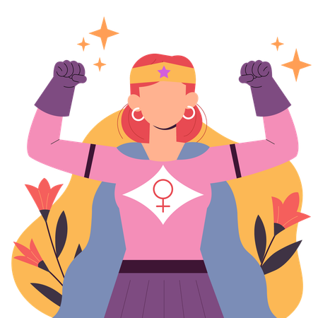 Super women  Illustration